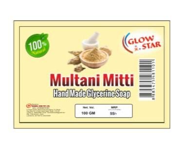 Hand Made Glycerin Soap - Multani mitti